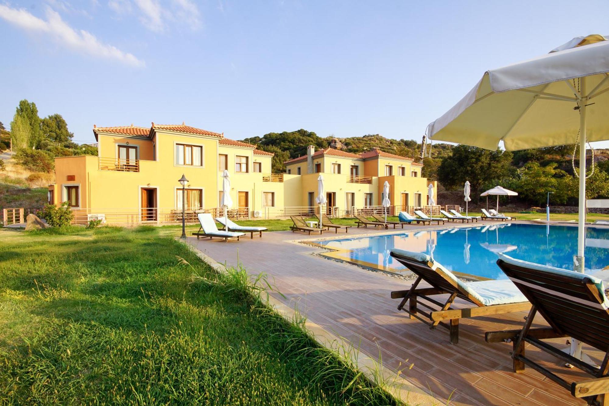 Molivos Sunset Apartments ميثيمْنا المظهر الخارجي الصورة