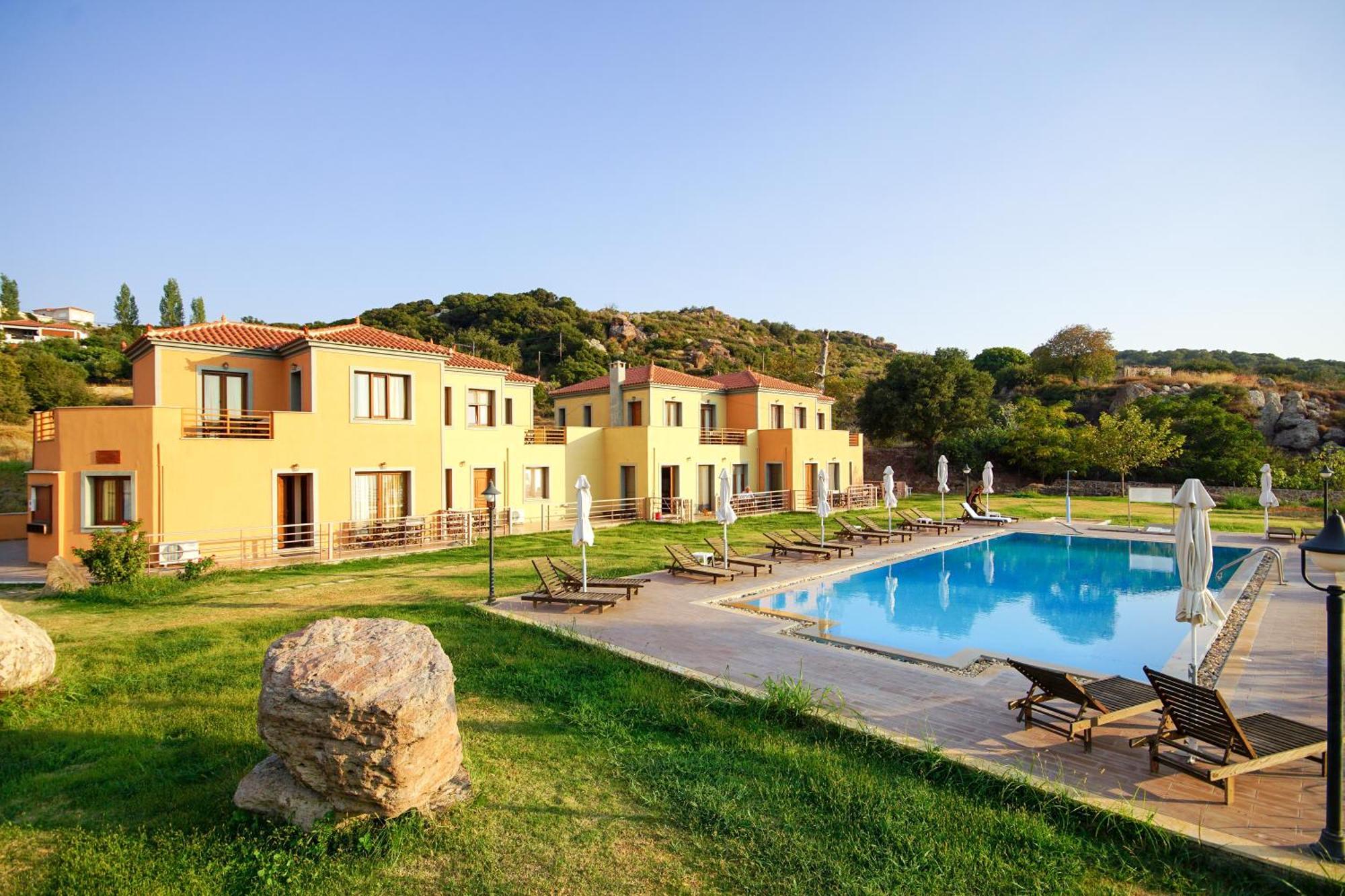 Molivos Sunset Apartments ميثيمْنا المظهر الخارجي الصورة