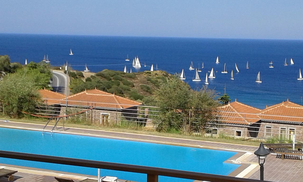 Molivos Sunset Apartments ميثيمْنا المظهر الخارجي الصورة